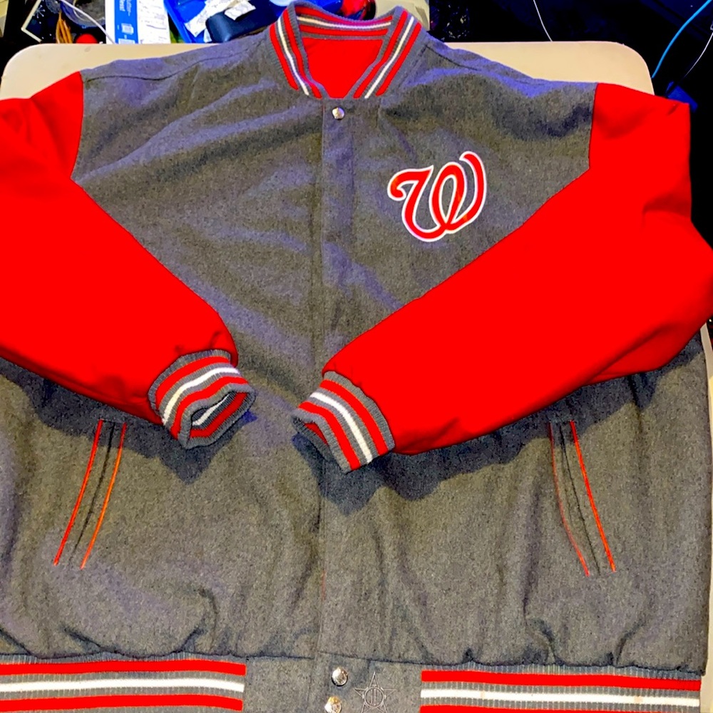 Reversible Jeff Hamilton Washington Nationals Coat